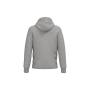 Ecologische uniseks sweater met rits en sherpavoering Moon Grey Heather S