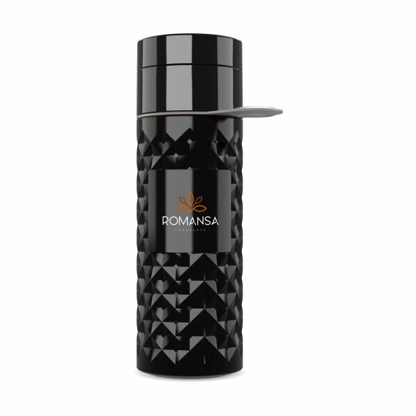 Join The Pipe Nairobi Ring Bottle Black 500 ml Flasche - schwarz/grau Join The Pipe Nairobi Ring Bottle Black 500 ml Flasche - schwarz/grau
