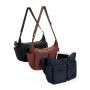 KENTO URBAN RCS gerecyclede nylon gewatteerde schoudertas, donkerblauw KENTO URBAN RCS gerecyclede nylon gewatteerde schoudertas, donkerblauw