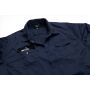 Stud Front Coverall, Navy, 3XL/R, Warrior