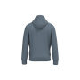 Ecologische uniseks sweater met capuchon Mineral Grey L