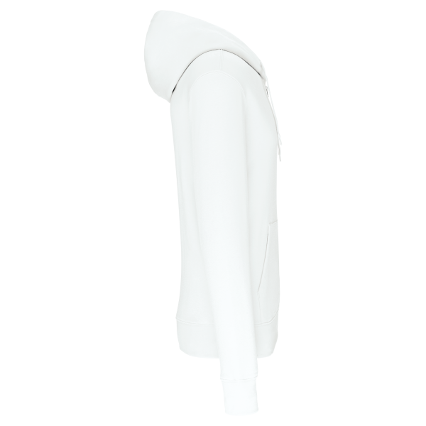 Ecologische herensweater met capuchon en ritssluiting White 4XL Ecologische herensweater met capuchon en ritssluiting White 4XL