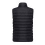 Iqoniq Meru dames gerecycled polyester bodywarmer, zwart (XXL)