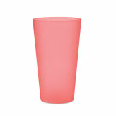 FESTA LARGE - Herbruikbare event beker 500ml - Transparant Rood