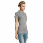 PERFECT WOMEN - PERFECT dames polo 180g - 3XL - Grijs Gemêleerd 2