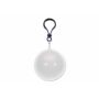Bal met regenponcho - Wit