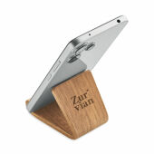 HOLD - Telefoonstandaard notenhout - Hout