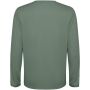 Estoril unisex T-shirt met lange mouwen - Laurel green - XS