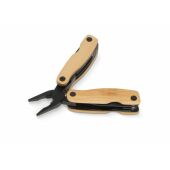 Multitool Bamboe 12 functies - Zwart