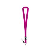 ANQUETIL. Polyester lanyard met metalen karabijnhaak