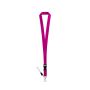 ANQUETIL. Polyester lanyard met metalen karabijnhaak