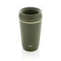 Topl Recycled Plastic To Go beker gepatenteerd 360 Lid 354ml, groen