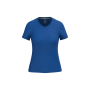 Dames T-shirt V-hals Korte Mouwen Royal Blue S