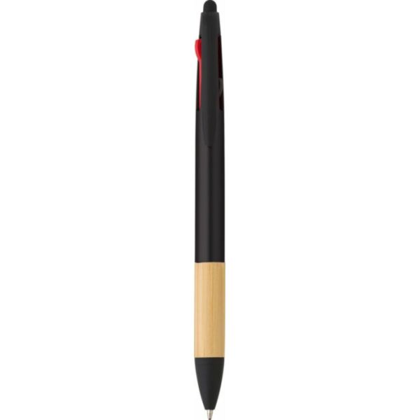 ABS 3-kleuren inkt balpen Malachi