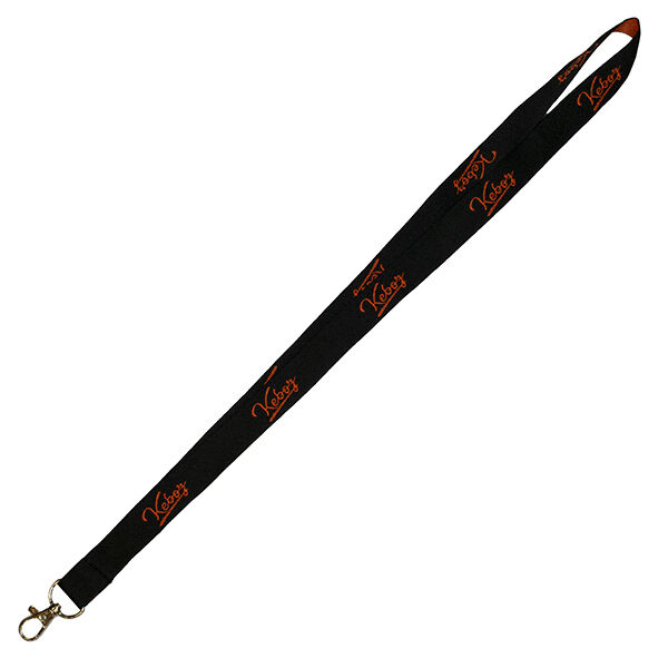 Lanyards - 1 kleur geweven met trigger clip Lanyards - 1 kleur geweven met trigger clip