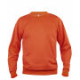 Basic R/N Sweater Blood Orange M