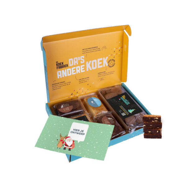 De Koekfabriek - Kerst Brievenbuspakket Medium