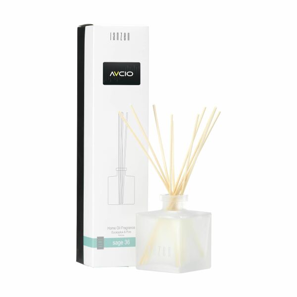 JANZEN Diffuser Sage 36 geurstokjes - wit JANZEN Diffuser Sage 36 geurstokjes - wit