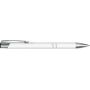 Aluminium balpen Yvette wit