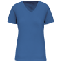 Dames-T-shirt BIO150 IC V-hals Light Royal Blue 3XL