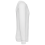Ecologische uniseks sweater met ronde hals White XXS