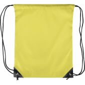 Polyester (210D) trekkoord rugtas Isolde geel