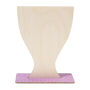 Wlobor - custom made houten trofee, kelk