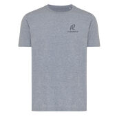 IQONIQ Brett gerecycled katoen t-shirt, light heather navy (XXS)