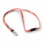 Polyester tubulaire keycord met metalen klem