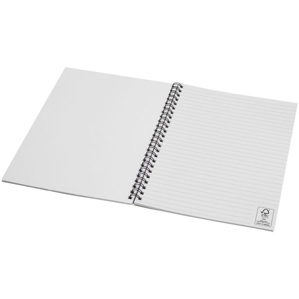 Desk-Mate® A5 kleuren spiraal notitieboek - Rood