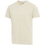 Balfour 200 g/m² unisex OCS organisch T-shirt met korte mouwen en V-hals - Zandsteen - 3XS