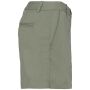 Ecologische chinobermuda dames almond green 44 NL (46 FR)