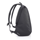 Bobby Soft, anti-diefstal rugzak, zwart, groen