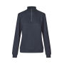 PRO Wear CARE sweat | ongeborsteld | ¼ ritssluitin - Marine, S