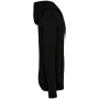 Ecologisch uniseks sweatvest met capuchon Black XXL
