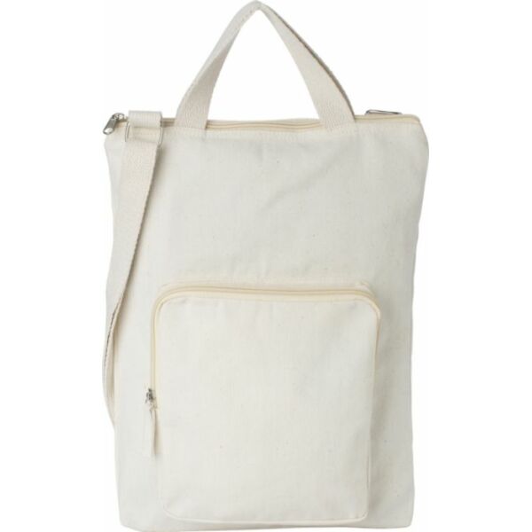 Katoenen (340 g/m2) laptoptas Iker