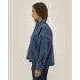 Stella Ember - De dames denim overshirt - Mid Wash (S) Stella Ember - De dames denim overshirt - Mid Wash (S)