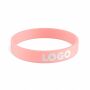 Gepersonaliseerde siliconen polsbandjes (12 mm breed)