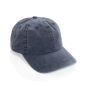 BEAU AWARE™ Washed 6 panel 270gsm cotton twill cap, donkerblauw BEAU AWARE™ Washed 6 panel 270gsm cotton twill cap, donkerblauw