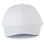 white/royal blue