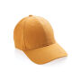 Impact AWARE™ 6 panel 280gr gerecycled katoenen cap, sundial oranje
