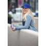 Impact AWARE™  6 panel 190gr gerecycled katoenen cap, blauw