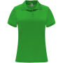 Monzha sportpolo met korte mouwen voor dames - Varengroen - 2XL