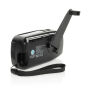 RescueWave noodradio van RCS gerecycled plastic, zwart