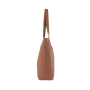 Grote shopper met zijzak Washed Russet One Size