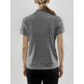 Core blend polo shirt wmn dk grey mel. xxl