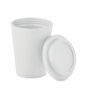 NOLA - Dubbelwandige beker PP 300 ml - Wit