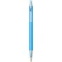 Spectrum balpen van gerecycled aluminium (blauwe inkt) - Lichtblauw