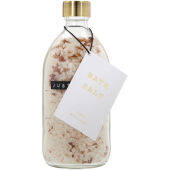 Wellmark Just Relax 500 ml badzout - rozengeur - Transparant