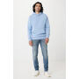 IQONIQ Rila lichtgewicht gerecycled katoen hoodie, sky blue (XXXL)